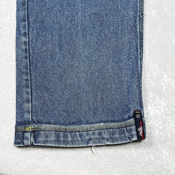 Vintage Esco Willie 90s Y2K Jeans Mens 36 Blue Wide Baggy Jeans Denim Pockets - Picture 6 of 15